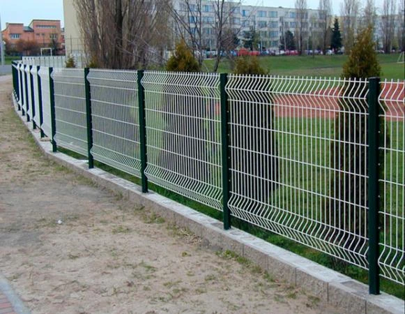 Сварной забор из сетки для парка